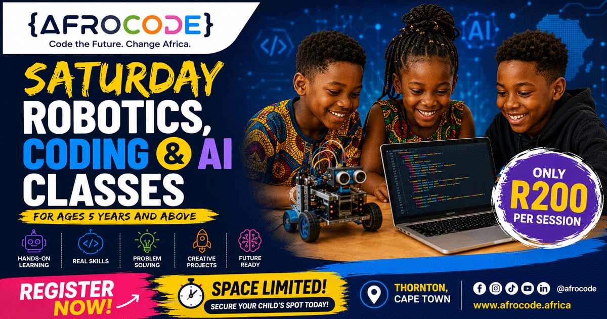 Afro Code Bootcamp Graduation event artwork