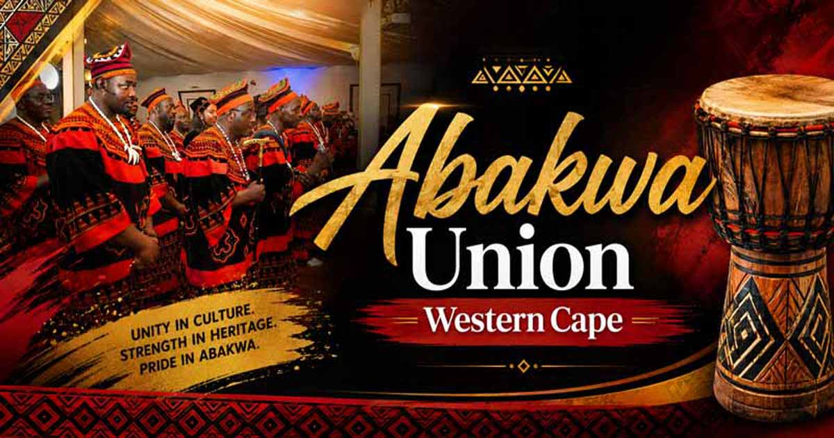 Abakwa Union Western Cape event artwork